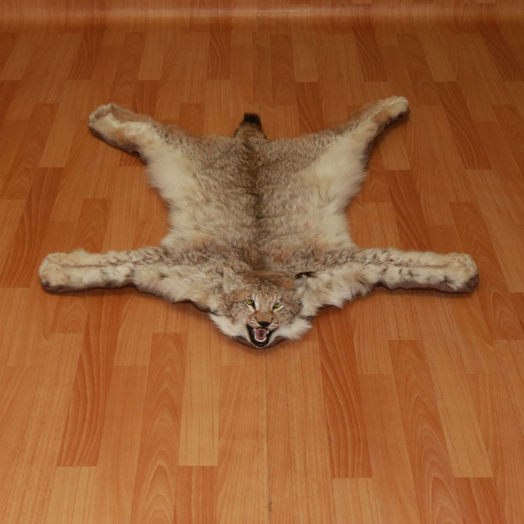 EURASIAN LYNX - TAXIDERMY RUG, CARPET FOR SALE - FUR, PELT, HIDE, SKIN ...